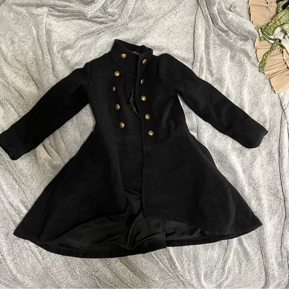 Mustard Pie girls wool coat size 5